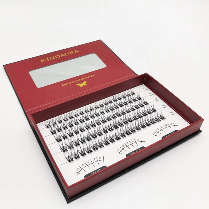 Cluster Lashes + Tweezers