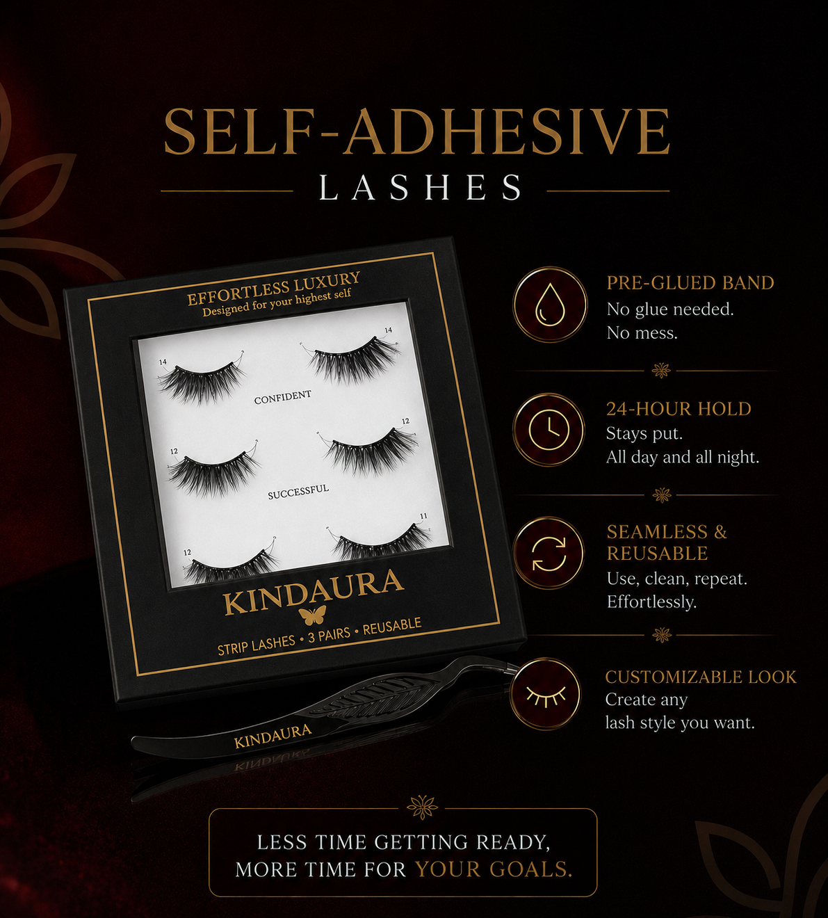Successful Strip Lashes –  (3 pairs)