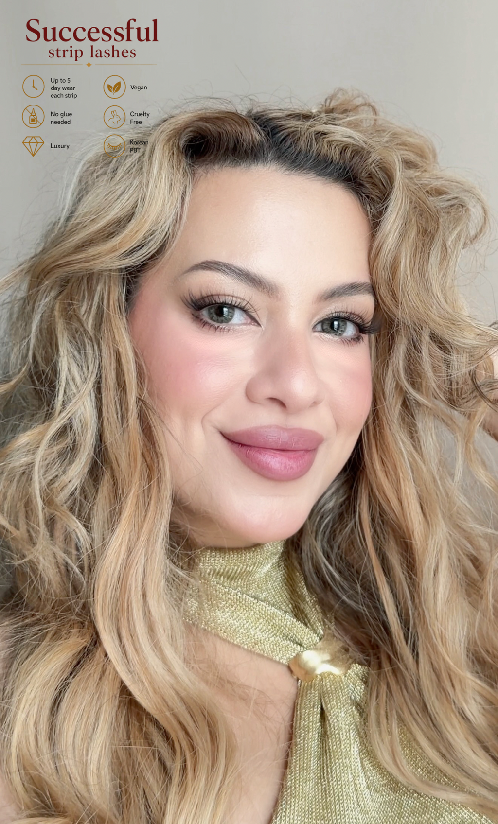 Successful Strip Lashes –  (3 pairs)