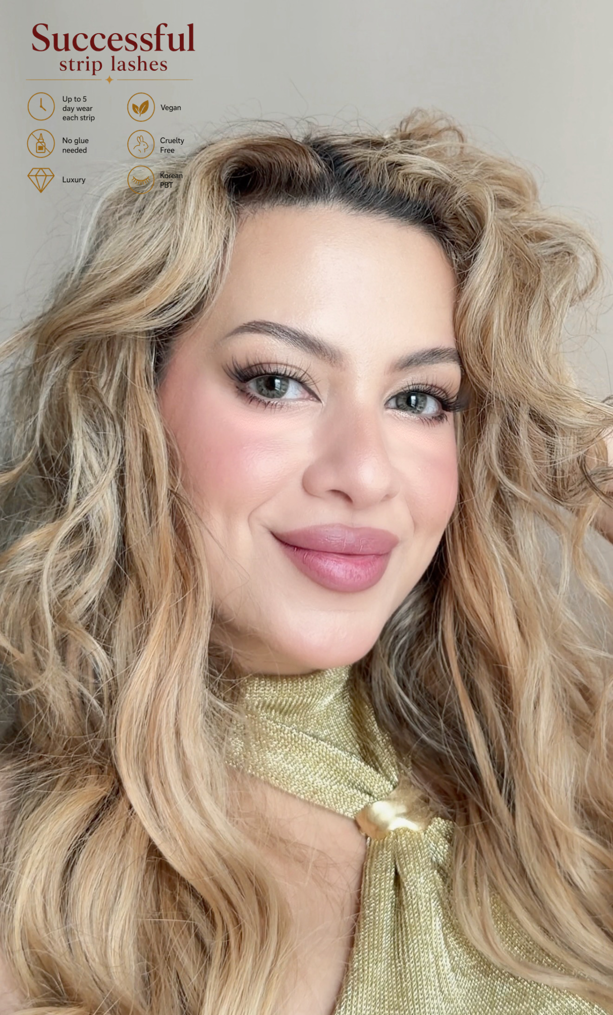Successful Strip Lashes –  (3 pairs)